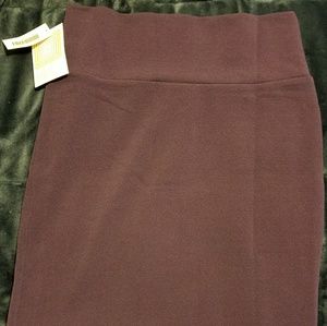 NWT Medium LulaRoe Cassie Skirt-Eggplant Purple